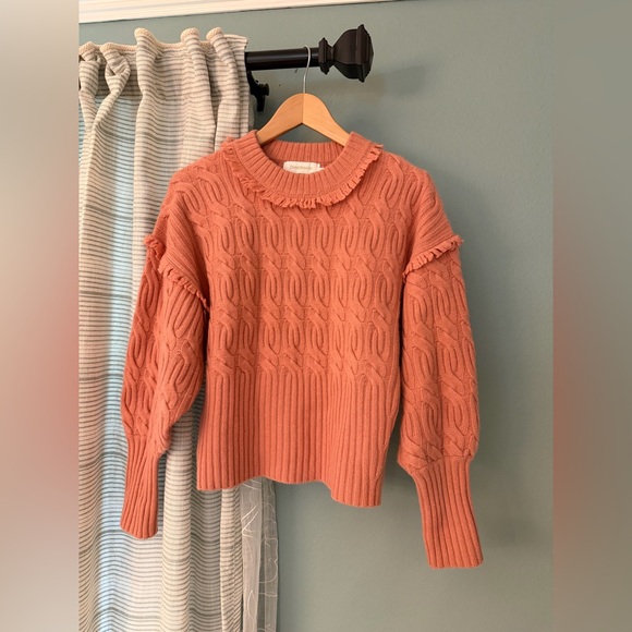 Zimmermann Cable-Knit Wool & Cashmere Blend sweater size 1 (US size 6) - Picture 3 of 8